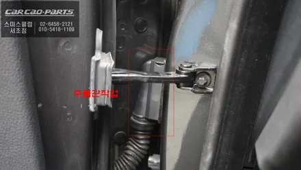 BMW420D그란쿠페 순정답게 사각지대 경고시스템 측후방센서 안전옵션 기능 튜닝.