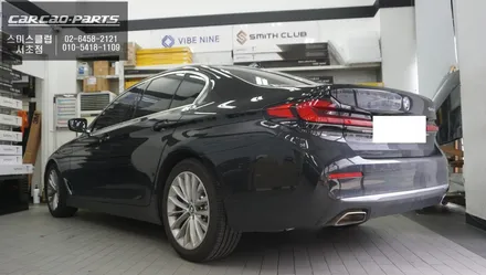 BMW520i차량 편리한 오토도어를 위해 심플하게 장착되는 디지털차키 키플2 편의옵션 튜닝. / 서울 서초, 반포, 강남
