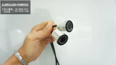포드 머스탱 충돌없는 주차를 위해 4구 오토릭스 FD-500전방센서 안전옵션 장착. / 서울 서초, 반포, 강남