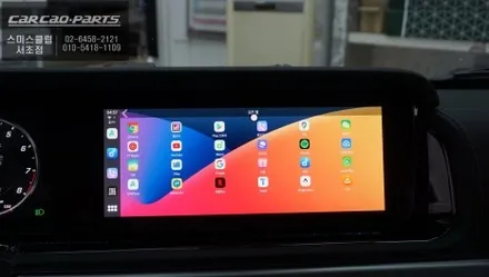 벤츠 지바겐[G63 AMG] 정전식 패널과 에어터치 모듈을 적용! 와글미디어 캐스트 터치 연동. / 서초구 서초동