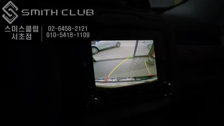 JEEP 레니게이드 주차라인이 움직이는 후방카메라 순정모니터 연동장착. / 서울 서초, 반포, 강남