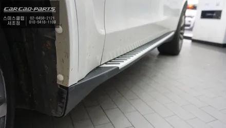 BMW X5 조수석 워크인 스위치 편의옵션과 일체감이 좋은 고정형 사이드스텝 튜닝. / 서울 서초, 반포, 강남