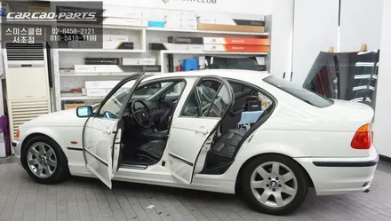 에메랄드 그린색상 반사필름! BMW320I차량 플럭스 반사필름 시공으로 업그레이드 하자. / 서울 서초, 반포, 강남
