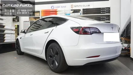 테슬라 모델3 내 차량을 지켜주는 아이나비 브랜드 QXD7000블랙박스 시공하기. / 서울 서초, 반포, 강남