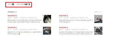 포드 머스탱 사이드미러 락폴딩 시공과 순정같은 퀄리티를 자랑하는 BSM광각미러 시공. / 서울 서초, 반포, 강남
