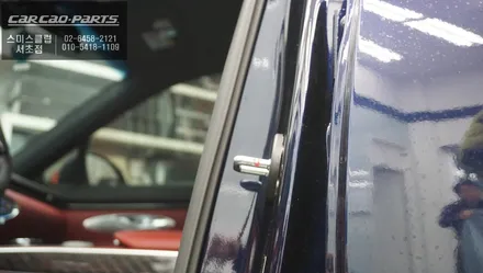 제네시스GV70 특별한 고급옵션! 도어를 자동으로 당겨주는 고스트도어 에스클로징 튜닝 작업. / 서울 서초, 반포, 강남