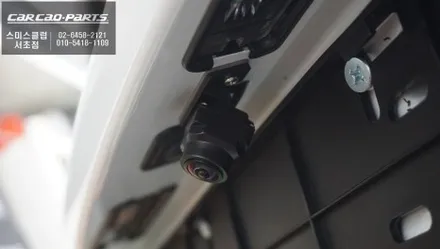 포드 머스탱 순정 모니터 고화질 연동과 터치 제어되는 3D어라운드뷰 튜닝과 사각지대를 볼 수 있는 BSM광각미러 시공. / 서울 서초, 반포, 강남