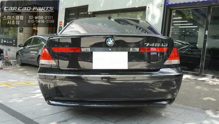 BMW745LI<E65>차량 주차라인 PAS연동이 가능한 후방카메라 옵션 시공. / 서울 서초, 반포, 강남