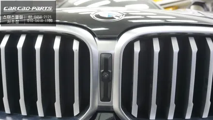 카메라 타공없고 짹바이짹 시공! BMW X3차량 순정 디스플레이 화면과 고화질 연동되는 2D슈퍼뷰 어라운드뷰 시스템 장착. / BMW / X3 (G01) / 서울 서초구