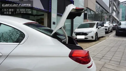 BMW640D고급세단 차량에 빠져있는 전동트렁크 옵션! 안정적으로 제어할 수 있는 전동트렁크 편의옵션 튜닝. / 서울 서초, 반포, 강남