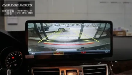 벤츠E300 NTG5.0차량 순정 디스플레이 탈거 후 12.3인치 에스플레이 안드로이드 모니터 장착. / 서초구 서초동