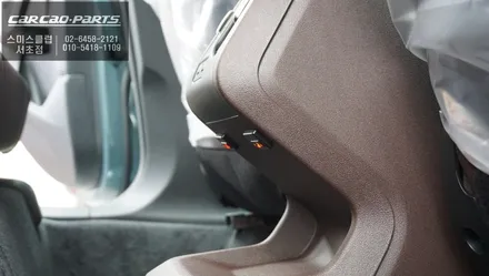 2025년식 BMW X1차량 뒷자리 동승객을 위한 6단 디지털열선시트 편의옵션 튜닝. / 서초구 서초동