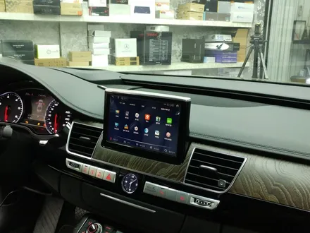 AUDI A8 HDMI 고해상도 아이나비X1 CUBE 셋탑형 순정터치 연동. / 서초구 서초동