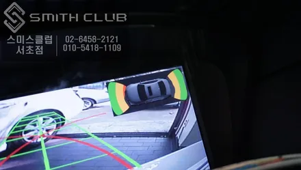 BMW 530i 주차라인 연동되는 후방카메라 작업과 벨킨 에어캐스트로 휴대폰 노래도 들을 수 있게 작업~ / 서울 서초, 반포, 강남
