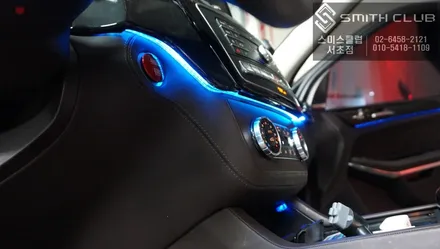 벤츠 GLS 500 가변식 RGB 엠비언트라이트와 안드로이드 체제 A-link 설치로 스마트한 카로 작업 완료! / 서울 서초, 반포, 강남