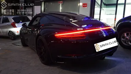 시야가 좁은 포르쉐911 순정미러. 주행중 안전을위해 680R 광각미러로 교체하기. / 서울 서초, 반포, 강남