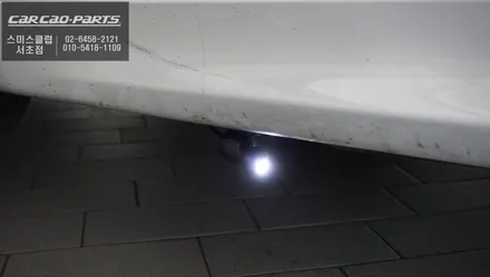 BMW G30차량 카펫라이트 기능 구현을 위한 4색 변경이 가능한 엔젤윙라이트 튜닝. / 서울 서초, 반포, 강남