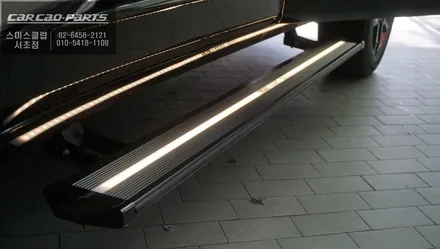 쉐보레 트래버스 차량 안전성과 편리성을 강조한 네틱스 전동사이드스텝 시공하기. / 서울 서초, 반포, 강남