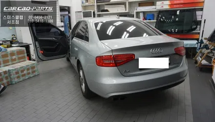 순정배선 손상없는 짹바이짹 시공! 아우디A4차량 안드로이드 오토및 애플카플레이 모듈 시공. / 서울 서초, 반포, 강남
