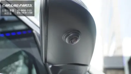 2022년 BMW X1 순정 고화질 모니터와 연동되는 2D슈퍼뷰 어라운드뷰 프리미엄 주차옵션. / 서울 서초, 반포, 강남