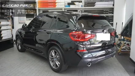 BMW X3차량 순정 블랙박스 안정적인 주차 녹화를 위한 아이볼트BAB-110 보조배터시 시공. / 서울 서초, 반포, 강남