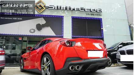 페라리<Ferrari> 사각지대가 많은 순정미러ㅠㅠ 넓은 시야 확보가 가능한 페라리 광각미러 교체시공. / 서울 서초, 반포, 강남