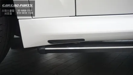 BMW X5차량 킹스텝 전동사이드스텝과 안 닫힌 도어를 당겨주는 고스트도어 소프트클로징 튜닝. / 서울 서초, 반포, 강남