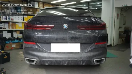 튼튼한 관절과 너비가 넓은 발판구조! BMW X6차량 국산 킹스텝 전동사이드스텝 시공하기. / 서울 서초, 반포, 강남