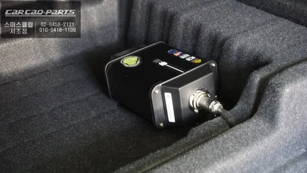 BMW630I차량 비젼AI기능이 탑재가 된 아이나비QXD1블랙박스와 에코파워팩12C 보조배터리 시공. / 서울 서초, 반포, 강남