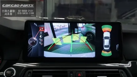 화면이 큰 12.3인치 디스플레이! 터치와 순정 조그다이얼 연동 스마트폰처럼 구현되는 BMW520D 에스플레이[S-PLAY]장착. / 서초구 서초동