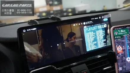 BMW X4[EVO]차량 12.3인치 안드로이드 에스플레이 장착과 3D어라운드뷰 콜라보 튜닝 작업. / 서초구 서초동