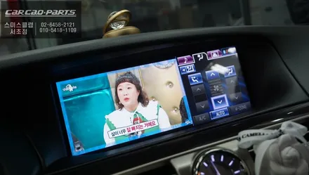 렉서스LS460차량 어플 구현 안되는 M2C-200A셋탑 탈거 후 짹바이짹 방식으로 시공되는 안드로이드13버젼 큐로이300셋탑 장착. / 서초구 서초동
