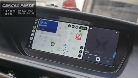 6.5세대 렉서스ES300h차량 다양한앱 연동과 공조기 연동되는 10.2인치 안드로이드 시스템 장착. / 서초구 서초동