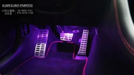 제네시스G70차량 실내 분위기를 좌우하는 S엠비언트라이트 감성 아이템 장착. / 서초구 서초동
