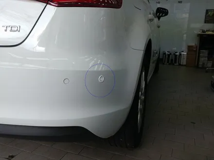 국내1호 AUDI A3차량에 광각미러와 카비스BSA측후방센서 조합한 안전옵션 튜닝. / 서초구 서초동