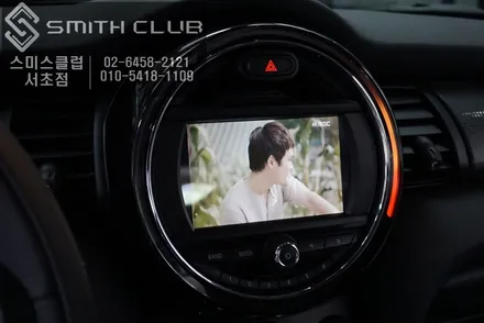 미니 쿠퍼 차량 순정모니터와 터치연동이 가능한 파인드라이브 정품 BF600G 네비게이션 / 서울 서초, 반포, 강남