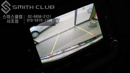 JEEP 레니게이드 주차라인이 움직이는 후방카메라 순정모니터 연동장착. / 서울 서초, 반포, 강남