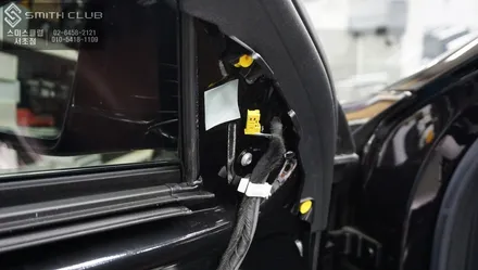 벤츠 S클래스 부메스터 3D 전동스피커 전동트위터 작업으로 S350d 차량 분위기 파격 변신 / 서울 서초, 반포, 강남