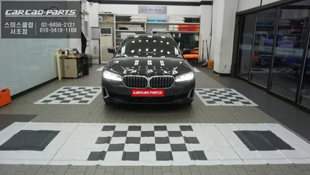 BMW530<G30>차량 터치와 조그연동이 가능한 주차옵션 3D플러스뷰 어라운드뷰 시공. / 서울 서초, 반포, 강남
