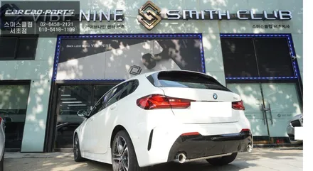BMW120I 사고 예방을 위한 투자! 센서등과 경고음으로 충돌 위험을 알려주는 측후방센서 튜닝. / 서울 서초, 반포, 강남