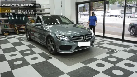 벤츠C250 NTG5.0차량 순정같은 일체감을 자랑하는 3D어라운드뷰 프리미엄 주차옵션 튜닝. / 서울 서초, 반포, 강남