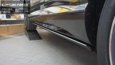 제네시스GV70 편리한 승,하차를 위한 국산 킹스텝 전동사이드스텝 튜닝과 넷플릭스, 유튜브 영상을 볼 수 있는 와글미디어 캐스트. / 제네시스 / GV70 / 서울 서초구