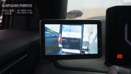 기아EV6차량 비오는날 야간 운전시 안전운행에 큰 도움되는 네오스 디지털사이드미러 장착. / 서초구 서초동