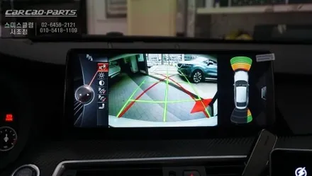 BMW GT차량 순정 디스플레이 탈거후 1:1교체되는 12.3인치 에스플레이 안드로이드 모니터 장착. / 서초구 서초동