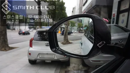 측후방센서와 광각미러 작업으로 레인지로버 이보크 차량의 안보이던 측후방 사각지대 정복완료! / 서울 서초, 반포, 강남