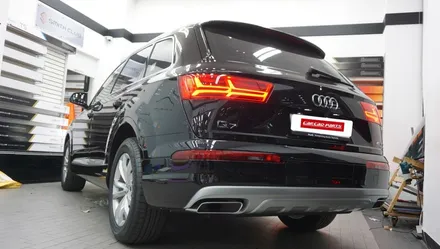 아우디 Q7 프리미엄옵션 소프트클로징 누릴 수 있는 압축도어시스템 고스트도어 작업과 주차중 블랙박스 녹화 보조배터리 작업 / 서울 서초, 반포, 강남