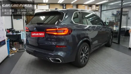 후방 시야를 실시간으로 볼 수 있는 파인드라이브 LX3룸미러 블랙박스 BMW X5차량에 시공하기. / 서울 서초, 반포, 강남