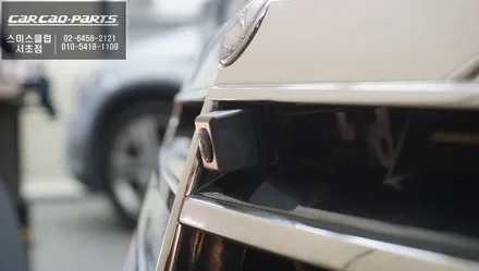 구형 벤츠E200차량 12.3인치 모니터 업그레이드 후 M2C-200A PLUS 셋탑과 S-VUE어라운드뷰 시공하기. / 서울 서초, 반포, 강남