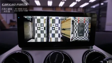 포드 머스탱 사각지대 해결! 와이드 8.8인치 M2C-8800과 3D플러스뷰 조합으로 어라운드뷰 시공. / 서울 서초, 반포, 강남