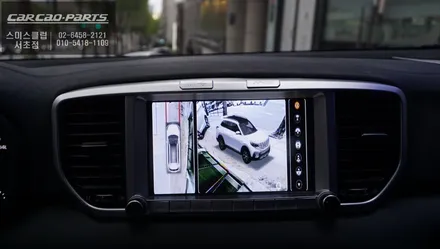 주차의 달인이 될 수 있는 방법! 스포티지 3D플러스뷰 프리미엄 주차옵션 튜닝작업. / 서울 서초, 반포, 강남